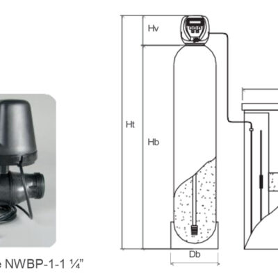 Prodinter - Productos - Descalcificadores Industriales - Descalcificador WS1.25Ci UF