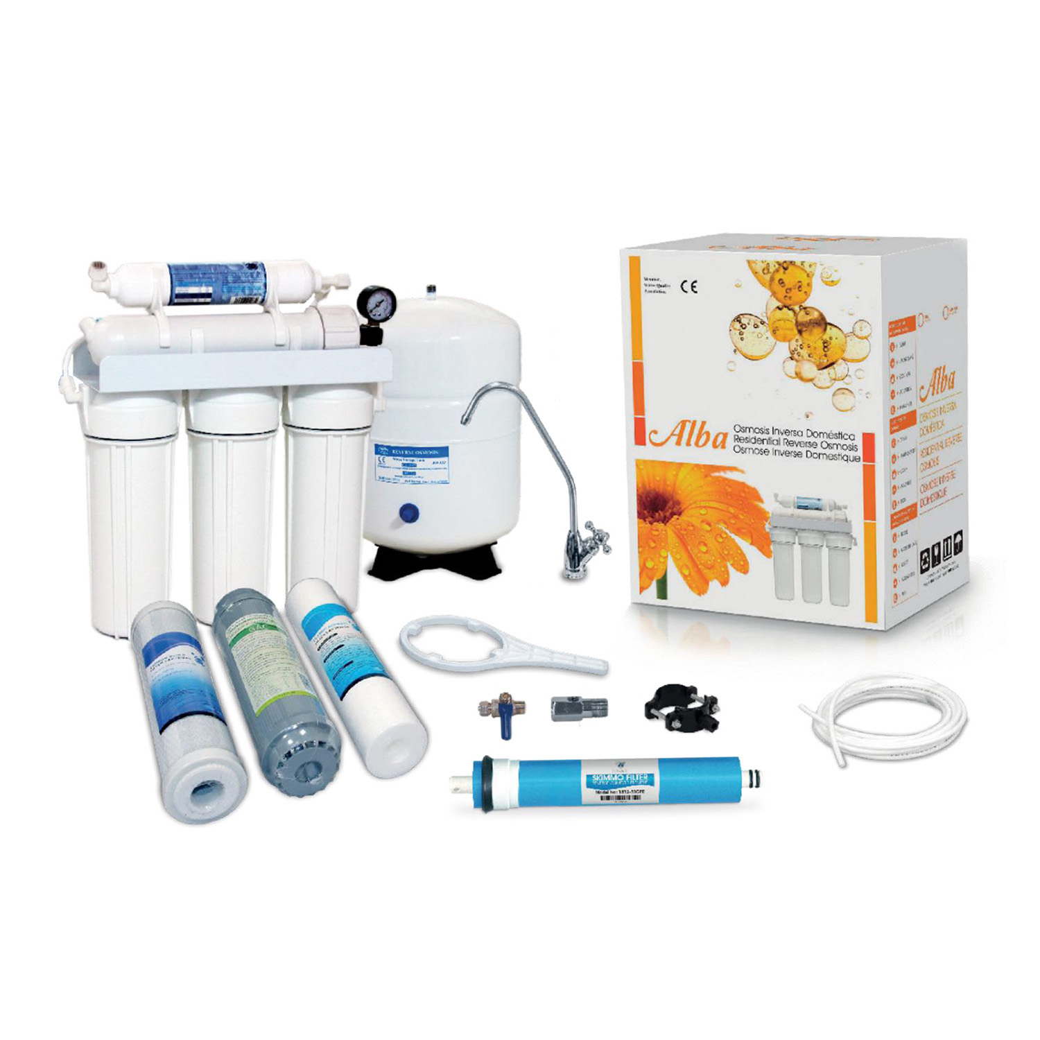 Prodinter - Productos - Ósmosis Domésticas - Ósmosis Inversa Alba