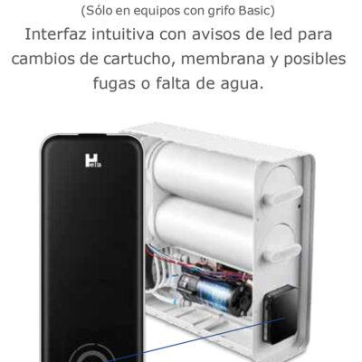 Prodinter - Productos - Ósmosis Domésticas - Ósmosis Inversa Flujo Directo Helia